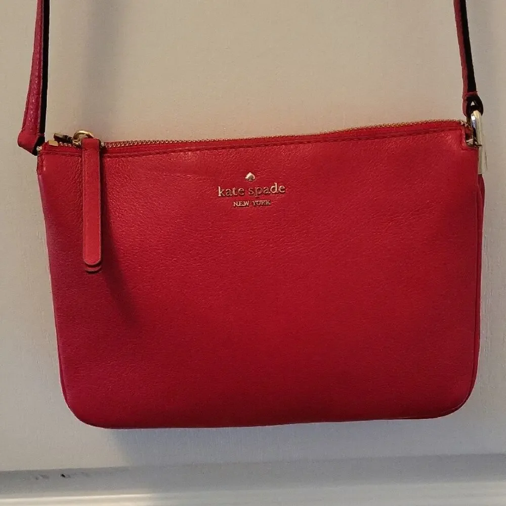 Kate Spade Vibrant Red Crossbody Bag